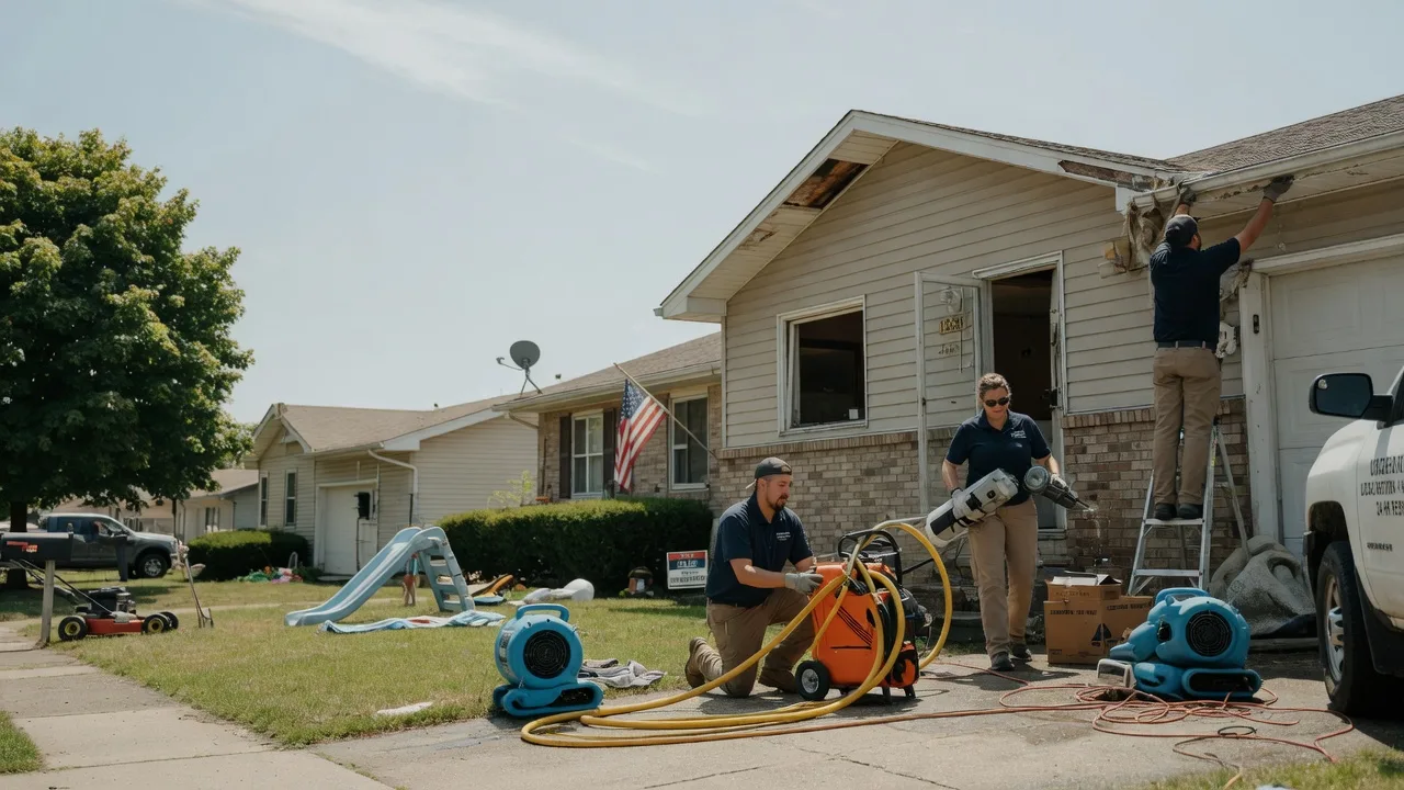 Water Damage Restoration in Michigan Center, MI near me